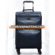 The best quality first layer cowhide trolley luggage, royal design luxury real leather cowhide trolley wheels case